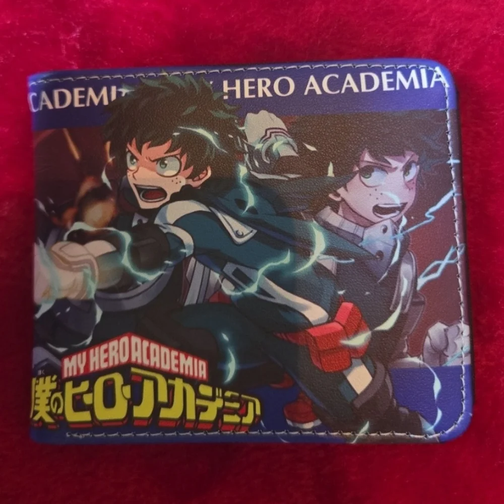 New My Hero Academia Anime Manga Leather Wallet